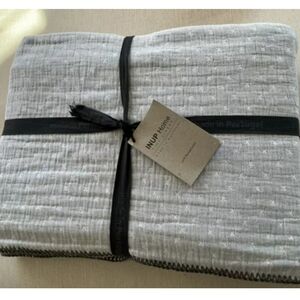 PRICE DROP INUP Home Fine Linens Cotton Muslin Blanket NWT